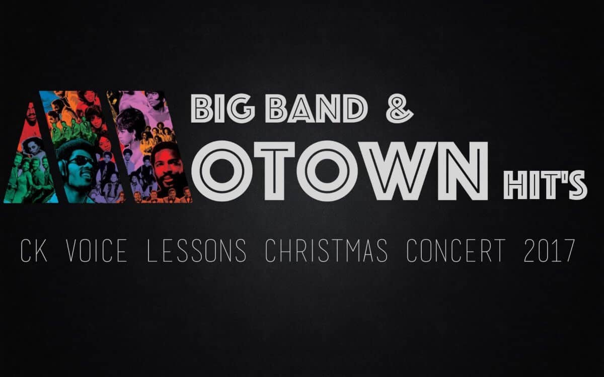 Christmas Concert – CKVL Talente singen mit HMTM – Big Band Songs aus der Motown Era!