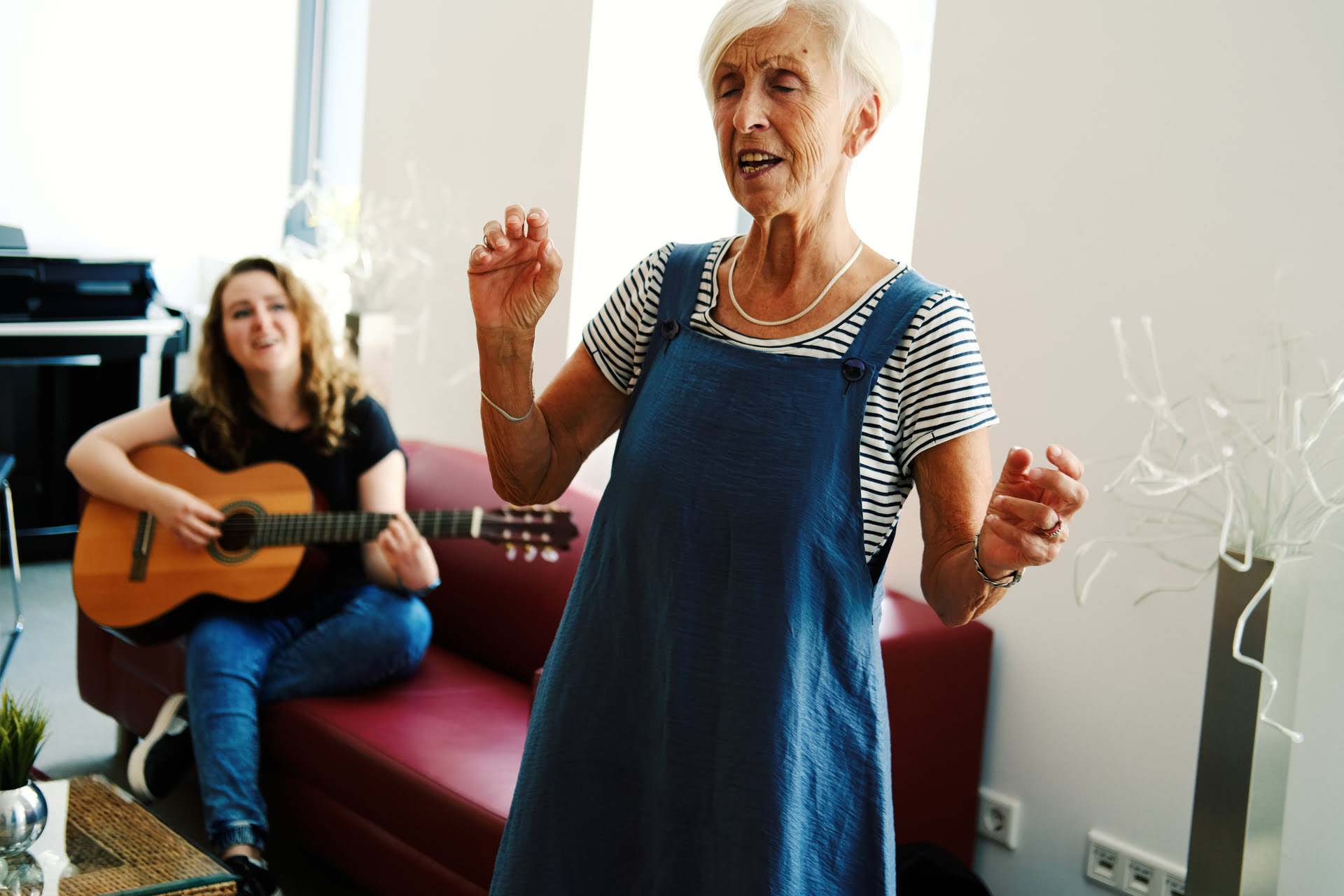 Gesangsunterricht für Jazz-Improvisation